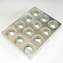 56xH34mm ブリキ マフィン型 12個付 #A カップケーキ | 空焼き 必要 マフ...