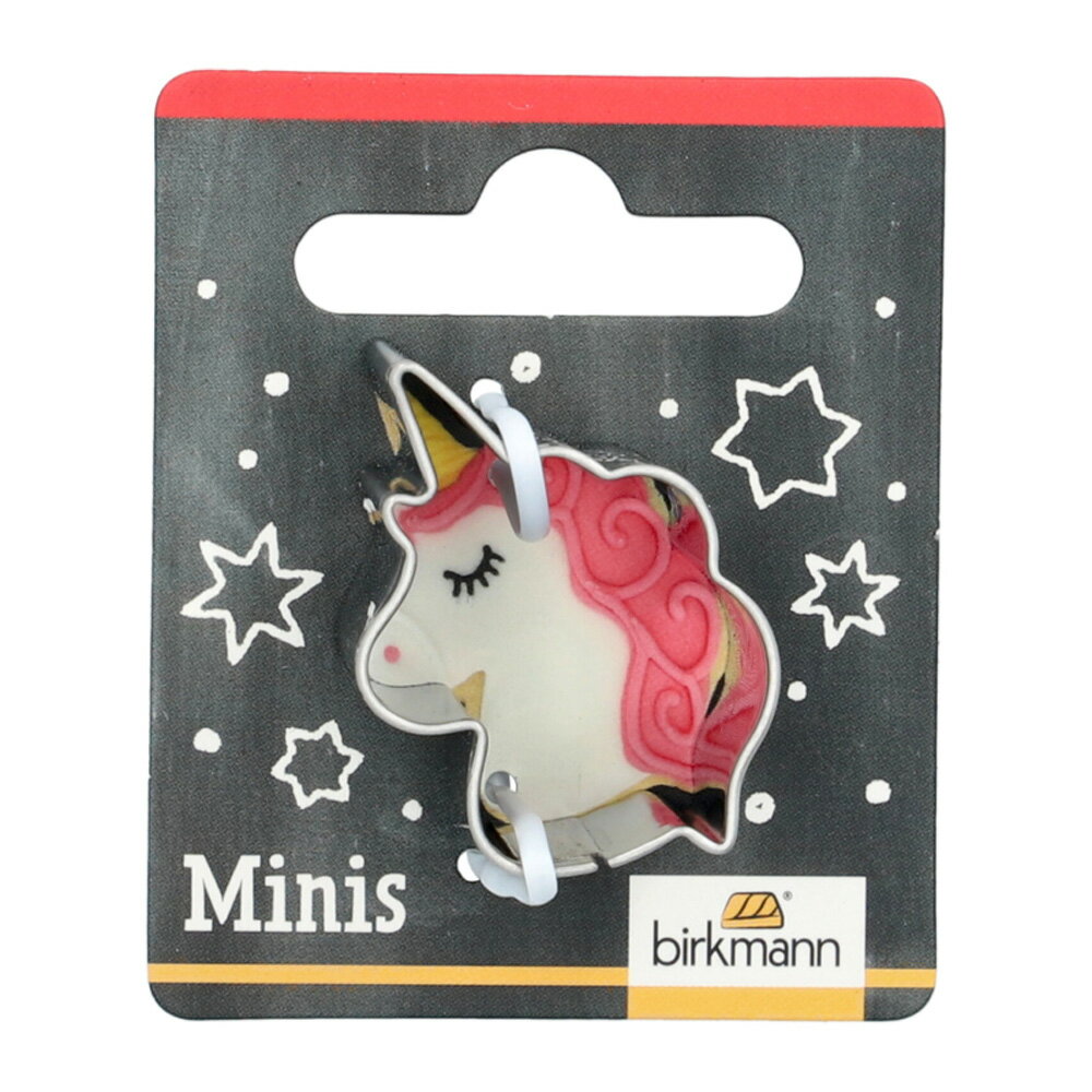 バークマン クッキー型 ユニコーン 顔 | BIRKMANN