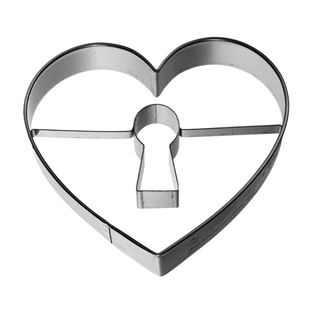 バークマン クッキー型 ハート カギ穴 * 648 | BIRKMANN