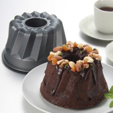 LCP クグロフ型 耐熱プラスチック クリスマス | パン型 空焼き 不要 タイガークラウン CAKELAND ケーキランド 3580