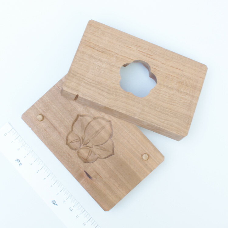 上生菓子用 木型 No62 桔梗 ※受注生産：納期1か月程度 | 職人手彫 和菓子 ねりきり 練り切り