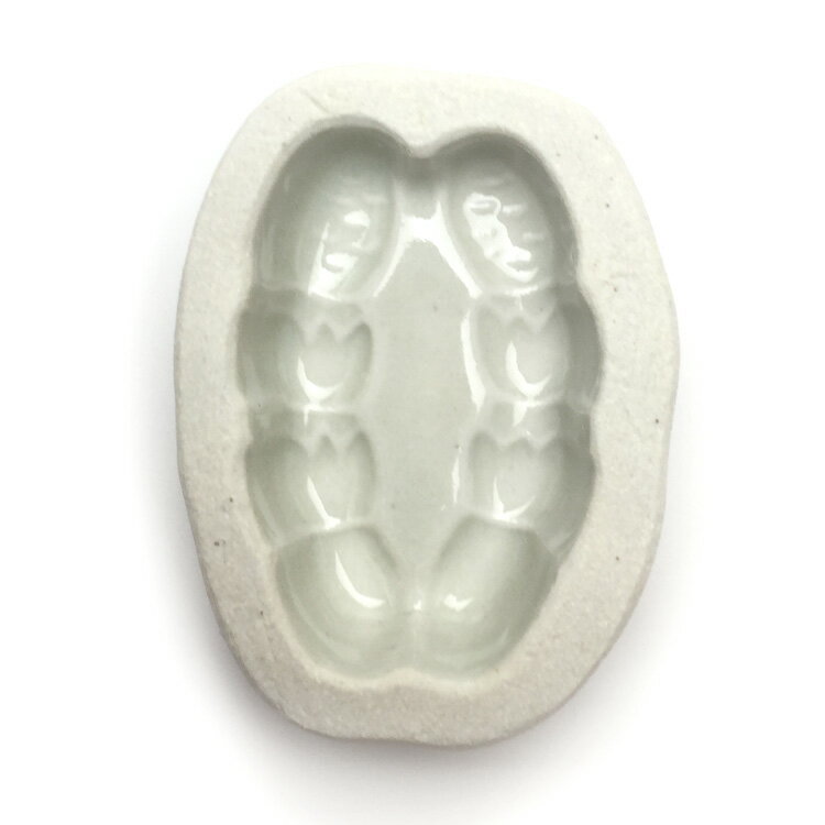 干菓子型 清水焼き 土筆 | つくし 和菓子道具 干菓子 落雁 和三盆 お菓子作り 馬嶋屋菓子道具店