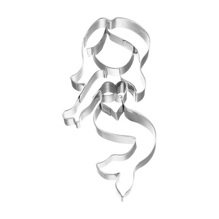 在庫無くなり次第販売終了 バークマン クッキー型 人魚 座り 11cm | BIRKMANN