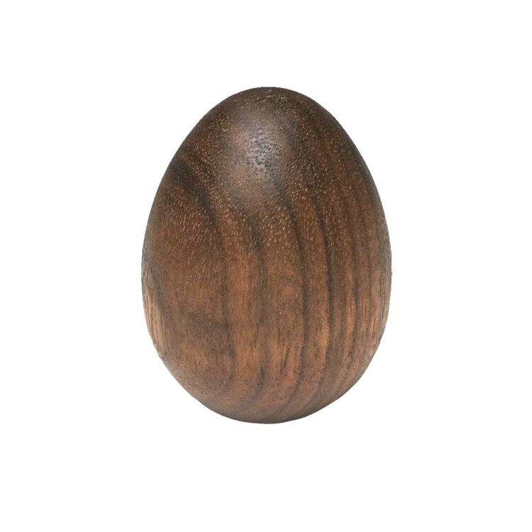 菓道一菓流 玉子型 黒クルミ | 和菓子道具 押棒 ねりきり 練り切り