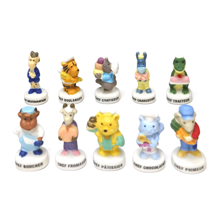 フェーブ 動物のシェフ 小分け10種 | ガレット・デ・ロワのサムネイル