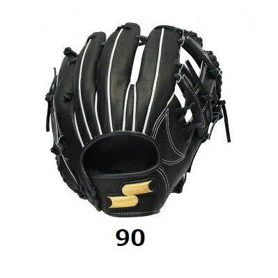 SSK エスエスケイ【送料無料】野球 一般硬式グラブ グローブ 内野手 右投げ用 サイズ5L ブラックSMG34519