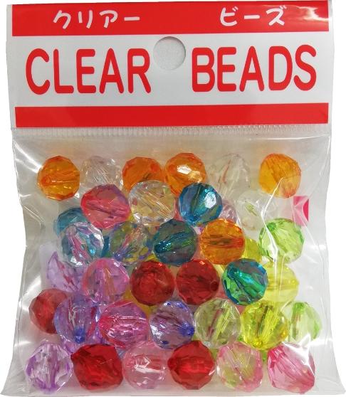 クリアビーズ 色込 趣味 カットビーズ アクセサリー DIY 飾り物 ブレスレット アクリル製 手作り素材 手芸