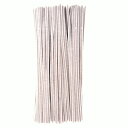 カラーモール 2分(直径6mm) 227 ねずみ 100本セット ラッピング 手芸 工作 知育 手作り 趣味 ふわふわ ミニチュアアニマル DIY 飾り物 クリスマスツリー飾り パーティー飾り 手作り素材 工作教室 親子活動