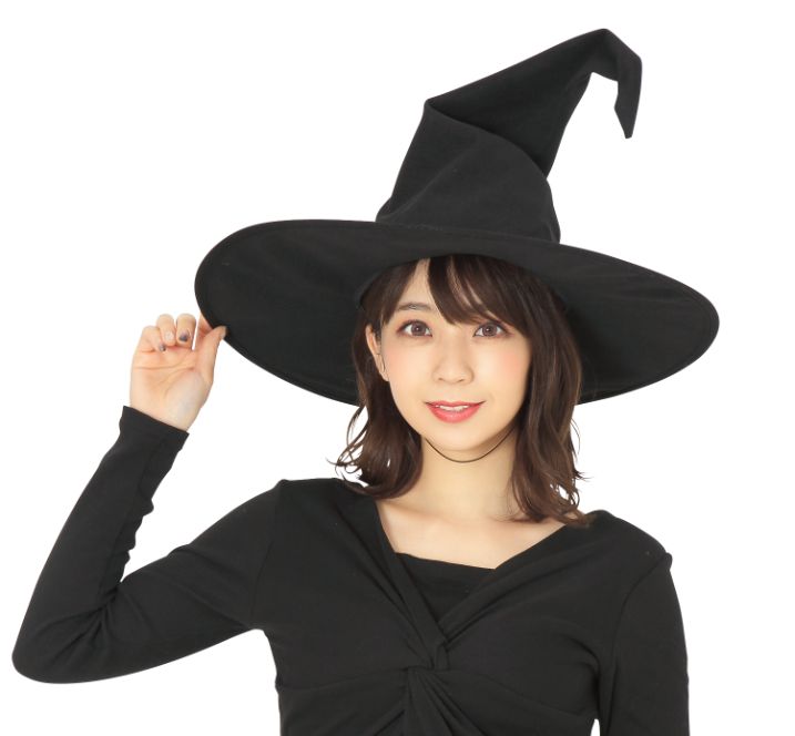 クラシカルウィッチ帽 魔女 帽子 簡易仮装 おそろい コスチューム 仮装 変装 ハロウィン HALL ...