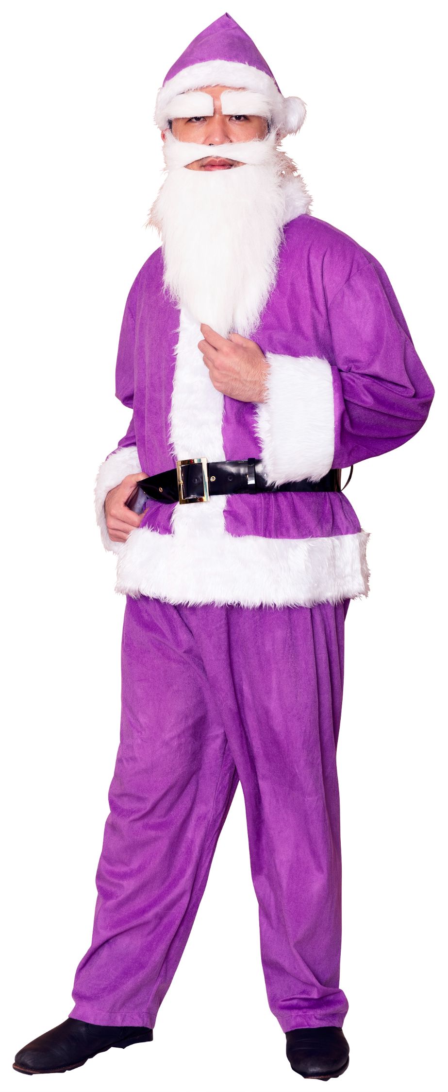 GOGOサンタさん パープル メンズ 定番サンタ カラーバリエーション