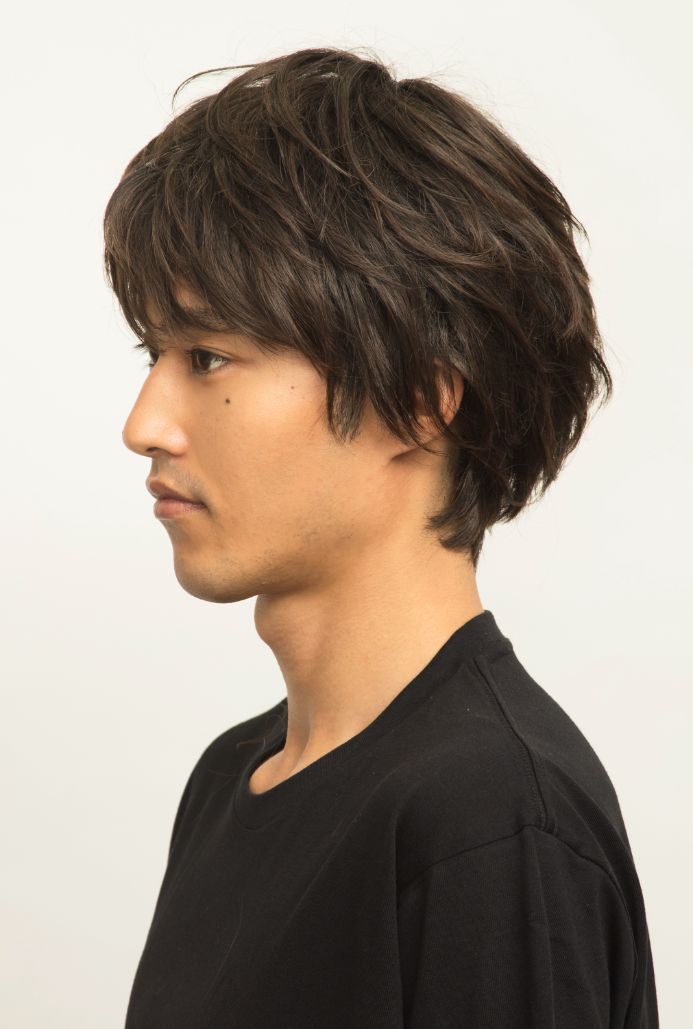 WIGGY RICHメンズ　ナチュラルマッシュ（ダークブラウン） 3
