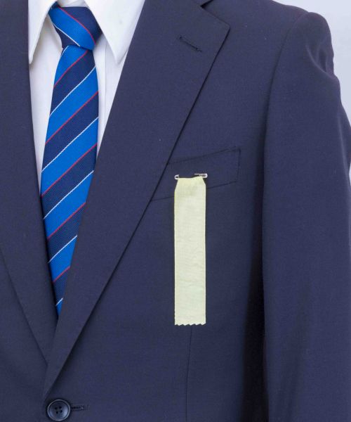 パーティークラフト専門 メジャモの記章 ビラ章 イエロー 腕章 胸章 パーティー イベント コスプレ 仮装 変装 グッズ 小道具 ジョーク 宴会 式典 胸章 パーティ イベント タレ クリップ付き 来賓用リボン 胸リボン 徽章 リボンバラ 記章 祝賀会 選挙 入学式 卒業式 運動会 周年 竣工式｜アングル2