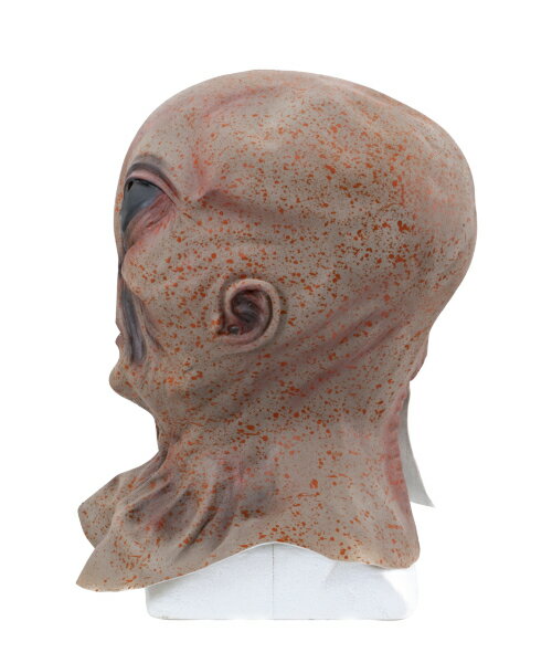 宇宙人2号マスク 宇宙人 異星人 エイリアン 地球外生命体 恐怖 ハロウィン 仮装 変装 被り物 リアルマスク なりきり 面白い　お化け屋敷 文化祭