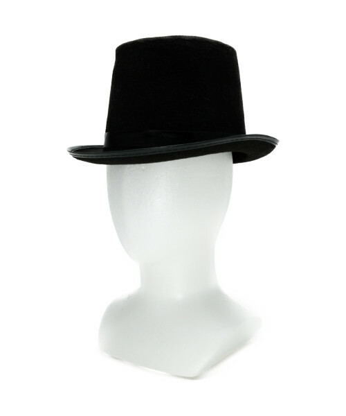 シルクハット ブラック ハロウィン コスプレ かぶりもの 変装グッズ 仮装 手品 帽子 マジシャン 手品師 ダンス キャップ プチ仮装