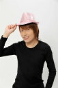 スパンコールハット ピンク 中折れハット コスプレ かぶりもの 変装グッズ 仮装 帽子 パフォーマンス ダンス