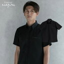 かりゆしウェア メンズ かりゆし シャツ ボタンダウン 沖縄 日本製 喪服 黒 ブラック アロハシャツ アロハ MAJUN マジュン majun ギフト プレゼント 燕に牡丹