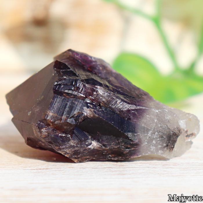 アメジスト ブラジル パラー州産 【30mm×45mm×23mm 25.9g】 ナチュラル ダガー ポイント 感性 導き 2月誕生石 希少 アメジスト 天然石 原石 癒し 浄化 ヒーリングストーン 玄関 寝室 リビング カウンター インテリア 置物 置石 鉱石 鉱物 プレゼント パワーストーン