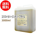 ポイント10倍★送料無料 エクストラバージンオリーブオイル3000ml (コック付) 天然100%植物性 ボタニカルオイル 大容…