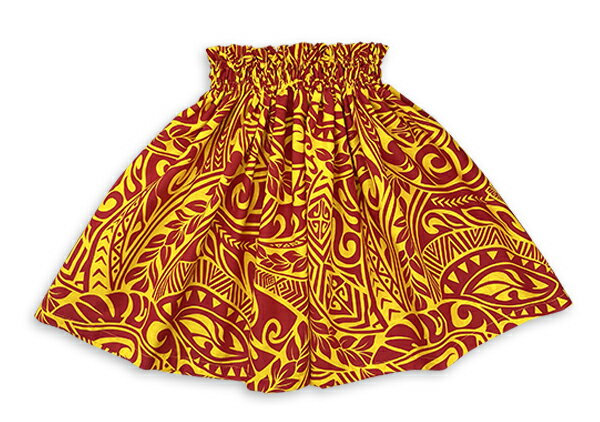 ケイキパウスカート タヒチアン タパ　[マカホウ][maka hou][フラダンス衣装][パウスカート ケイキ][パウスカート 子ども][ハワイ][ハラウ][ガール][キッズ][フラ][パウ][フラダンス][レッスン]