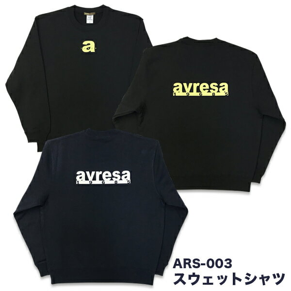 AVRESA スゥエットシャツ AVRESAロゴ  