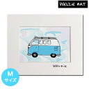 【11×14インチ】ウェルジー アートプリント VAN LIFE 【Welzie welzie ハワイ アート ハワイアン サーフ サーフィン 西海岸 インテリア 絵画 】