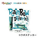 レインボードライブイン×ムーキーサト コラボステッカー「TIKI」 