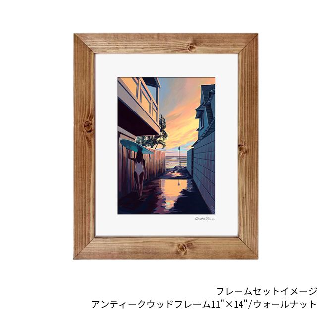クリスティシン アートプリント REFLECTIONS AT TONGGS 28.0×35.5cm【Christie Shi...