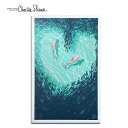クリスティシン ポスター TEAM WROK 28.0×43.0cm【Christie Shinn ハワイ ハワイアンアート ハワイアン雑貨 絵 アーティスト ...