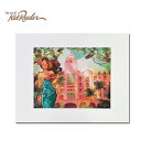 Kat Reeder アートプリント Royal Hawaiian 28.0×35.5cm【カットリーダー キャットリーダー ハワイ 絵画 アーティスト インテリア ハワイアンアート ハワイアン雑貨 絵 イラストレーター レトロ 】