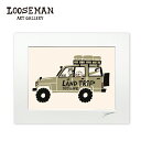 サーフアーティスト「LOOSEMAN」のアートプリント。 飾るだけでビーチライフを感じられる人気のアートプリントです。 ウッドフレームに入れるとよりおしゃれにかっこよく飾ることができます。 お気に入りのアートをぜひご自宅へ。 ●LOOSEMAN 日本のサーフアーティスト。 見るだけで明るく楽しくなれるよう心を込めて日々絵を描いています。 現在は、様々な企業やブランドとコラボし活躍中。 サイズ（白縁含む） 縦 約28.0cm 横 約35.5cm 原産地 アメリカ合衆国 [！] ご購入時のご注意 ■ 商品のお色目は実物により近くなるよう努力しておりますが、お客様のモニター環境により実物と多少色合いが異なる場合がございます旨、あらかじめご了承ください。【LOOSEMAN】アートプリント "LAND TRIP 70" 28.0×35.5cm 　