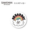 【ミニステッカー】ルーズマン 「NO BAD DAY」【looseman LOOSEMAN ステッカー 防水 サーフィン サーフボード ハワイ ハワイアン サー...