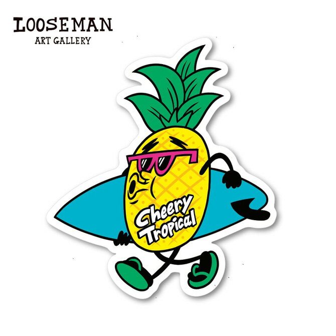 ルーズマン ステッカー Cheery Tropical