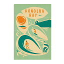 ニックカッチャー ハワイトラベルプリント Honolua Bay, Maui【Nick Kuchar nickkuchar ハワイ ハワイアンアート ハワイア...