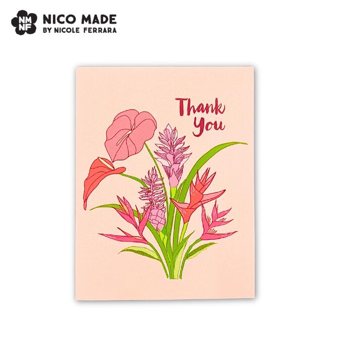 �˥��ᥤ�� ��å����������� Thank You Leah Bouquet ��NICO MADE �ϥ磻 ������ ���꡼�ǥ��󥰥����� �ݥ��ȥ����� ��� �ϥ�...