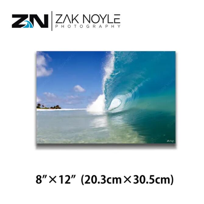 ザックノイル アルミプリント SANDY GEM SN:6/100【zak noyle ハワイ 写真 イルカ インテリア ハワイアン雑貨 ハワイアンアート サーフィン 海 波 自然 アート 壁掛け プリント フォト グラフィック ウォール リゾート 西海岸 】