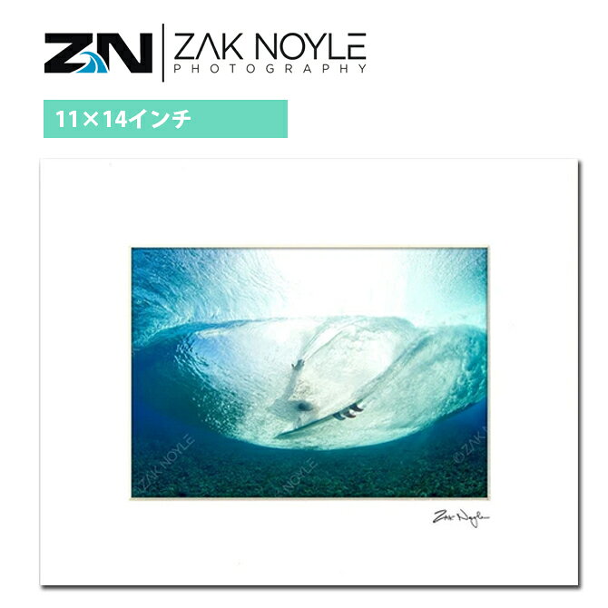Rakuten - 【11×14インチ】 ザックノイル マットプリント HIGH FIVE 28.0×35.5cm【zak noyle ハワイ 写真 インテリア ハワイアン雑貨 ハワイアンアート サーフィン 海 波 自然 アート 壁掛け プリント フォト グラフィック ウォール デコレーション リゾート サーフ 西海岸 】