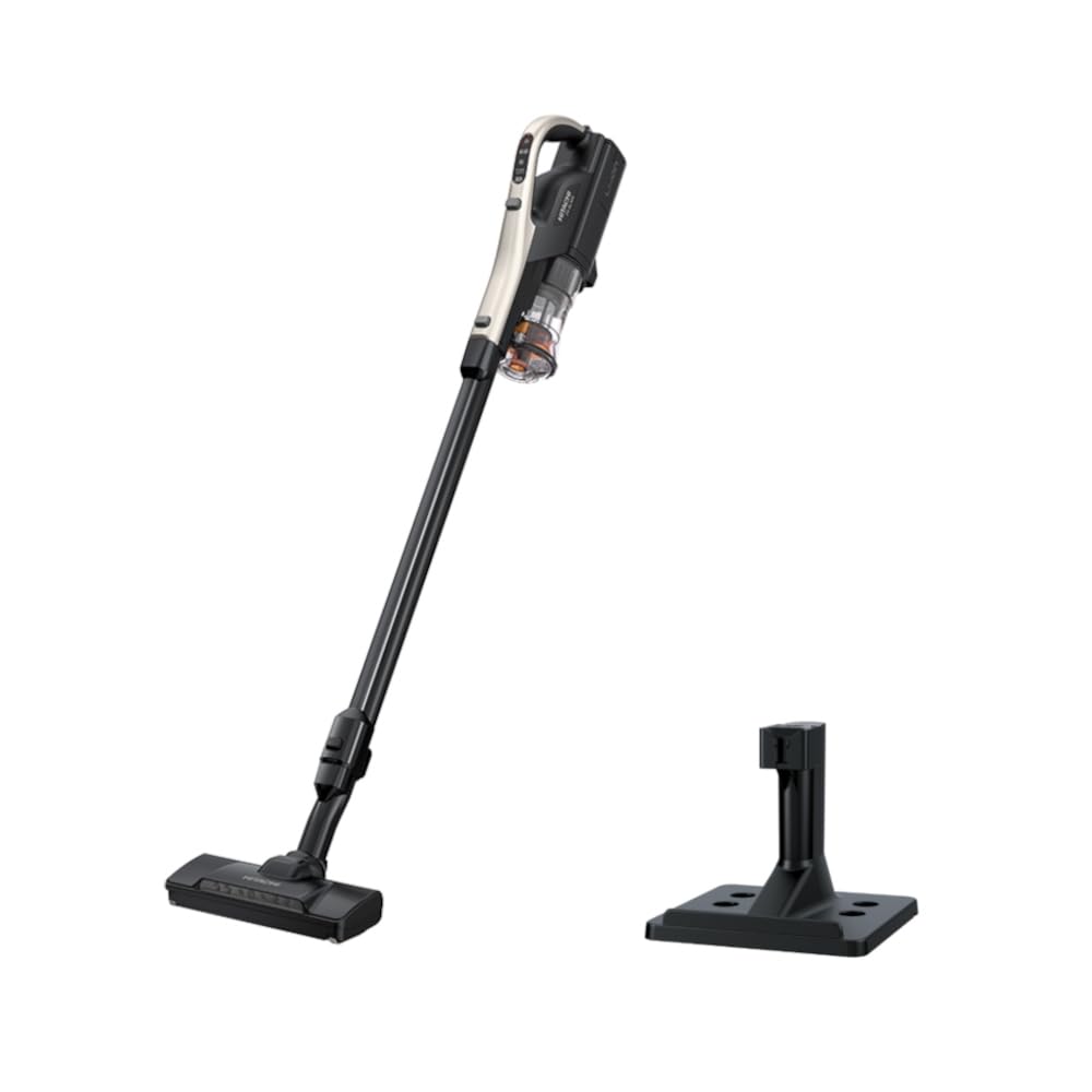 日立 掃除機 パワかるスティック コードレス スティッククリーナー PV-BL30K N ライトゴールド 日本製 軽量1.4kg 自走式 新生活 一人暮らし 二人暮らし