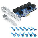 10Gtek 12 Port PCIe SATA Card, SATA...(3)