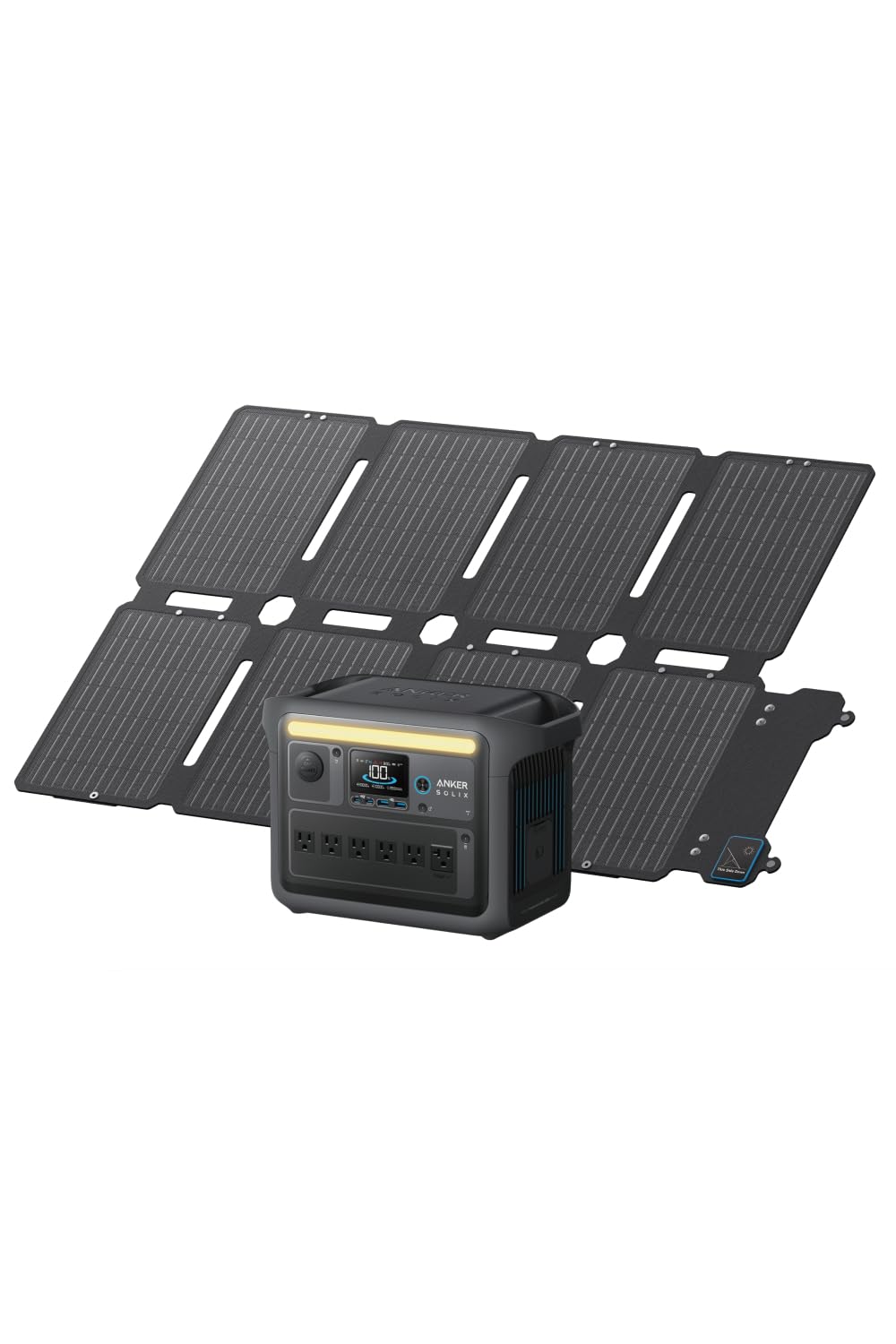 Anker Solix C1000 Portable Power Station (ブラック) wi