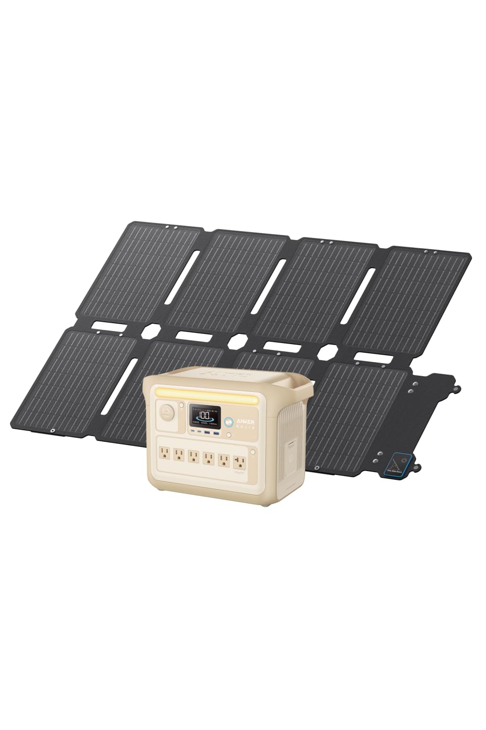 Anker Solix C1000 Portable Power Station (ベージュ) wi