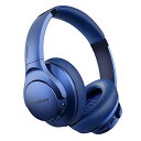 Anker Soundcore Life Q20（Bluetooth5.0 オーバーイヤー型ヘッドホン）【アクティブノイズキャンセリング/ハイレゾ対応(AUX接続時) / 最大40時間音楽再生 / マイク内蔵】ブルー