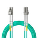 【10Gtek 】OM3 マルチモード デュプレックス LC/LC コネクタ 光ケーブル 宅内光配線コード 光ファイバーケーブル 150m