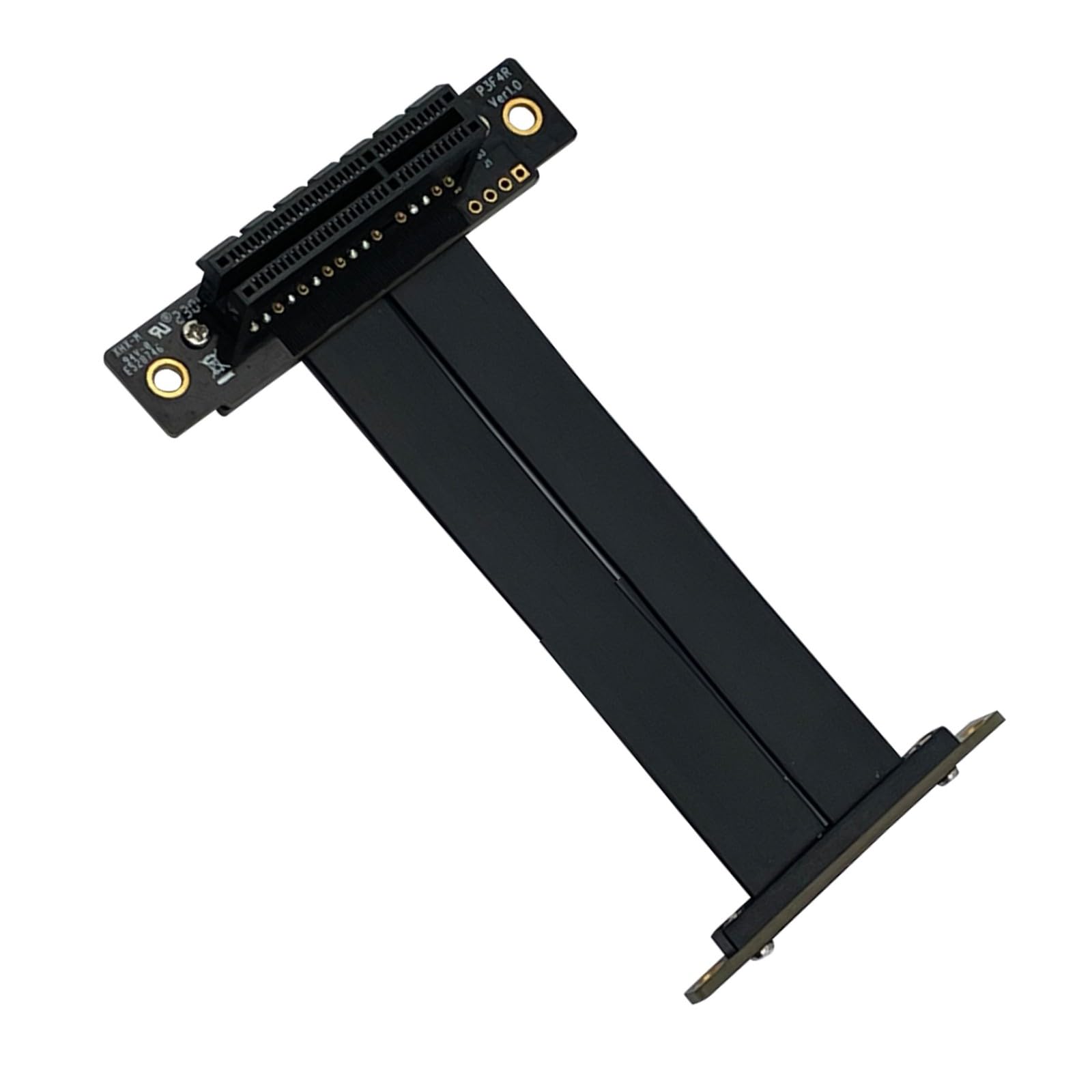 10Gtek PCIE 3.0 Ĺ֥ 4X to 4X -᥹ 90 to 90 ƥ饤֥ ɻE...