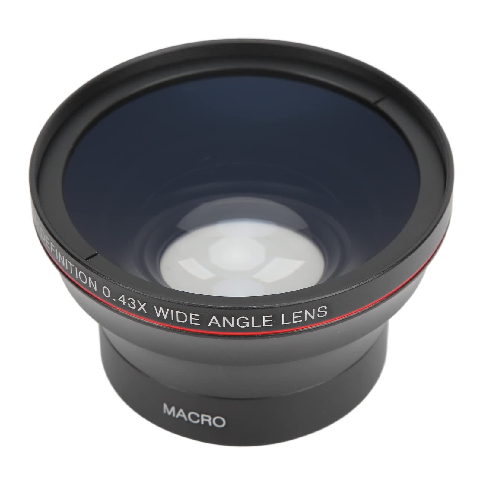 Rakuten - Vbestlife 58mm 0.43X広角レンズ ポートレート 不動産 風景写真用のマクロレンズを備えたプロフェッショナルHD光学ガラスカメラレンズ