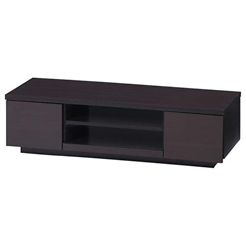 不二貿易 テレビ台 ローボード 32型対応 幅100cm ブラウン ロータイプ 引き出し収納 99263