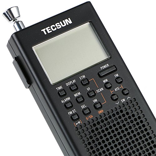 TECSUN PL-360 超小型デジタルDSPポケット短波ラジオ 長波・中波用外付アンテナ ポータブルBCL受信機 FMステレオ/LW/MW/SW ワールドバンドレシーバー 450局プリセットメモリー シグナルメーター USB給電 ATSオートプリセット