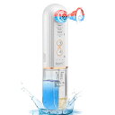 毛穴吸引器 Aicomy 水槽分離吸引熱冷水洗浄 実用新案登録済 毛穴クリーナー 吸引力3段階4モード (透明)(3)
