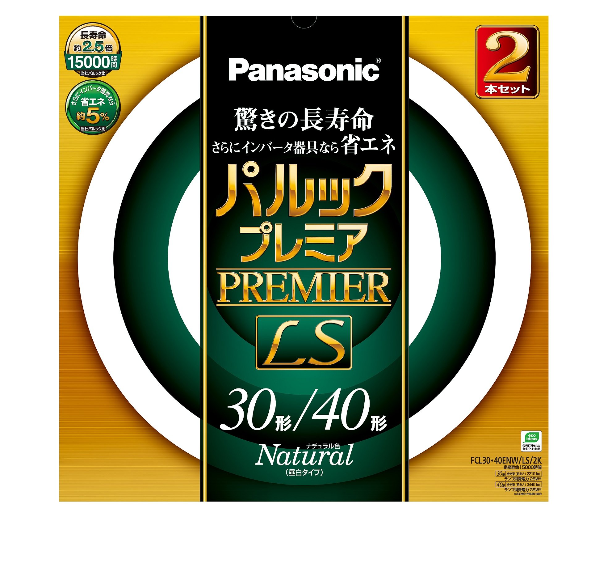 ѥʥ˥å ݷָ(FCL) ѥåץߥLS 30&40W G10q ʥ뿧 2 FCL3040ENWLS2K