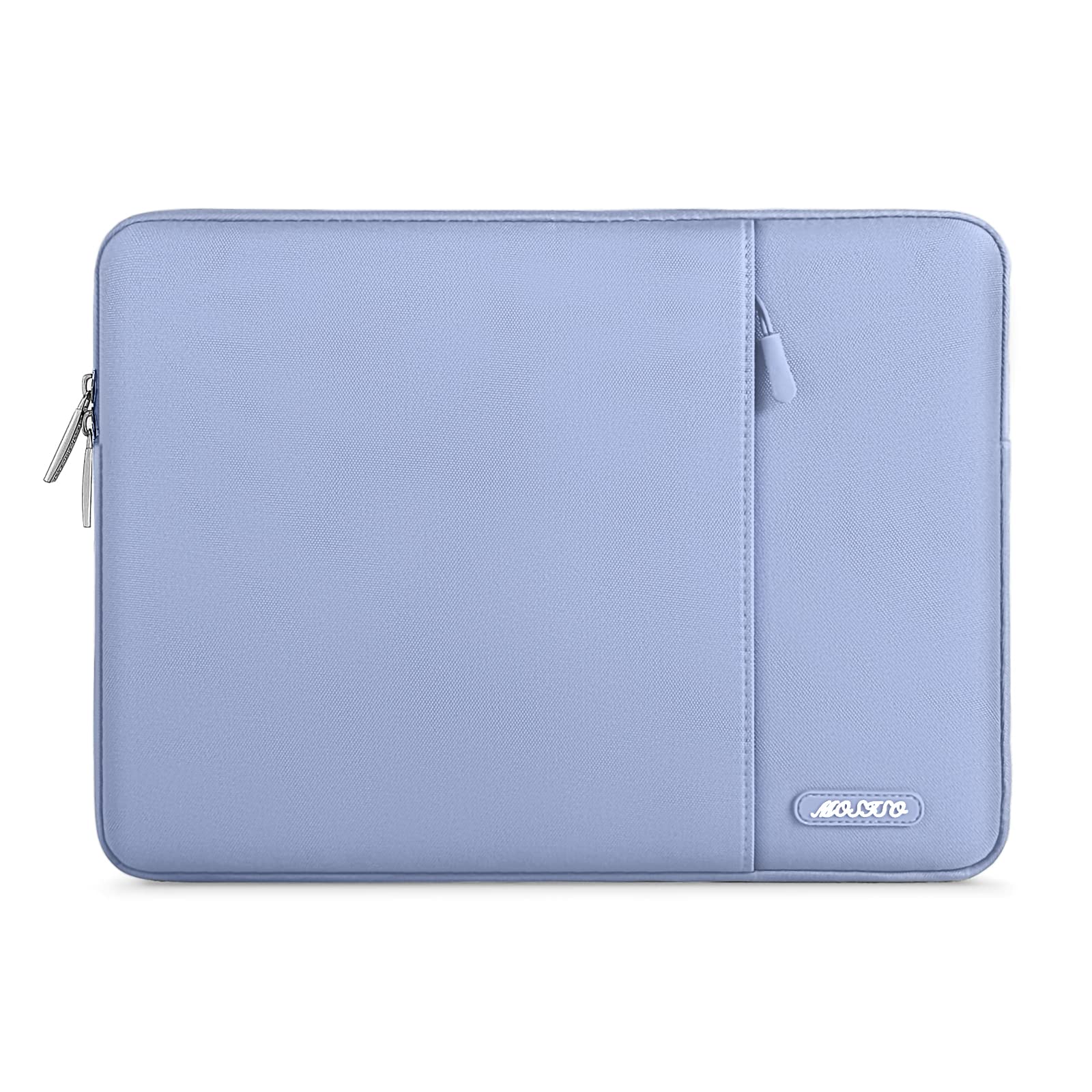 Rakuten - MOSISO ラップトップ スリーブバッグ、対応機種 Laptop 13.3インチ、ポリエステル 撥水 保護 縦型ケース ポケット付き(空色)