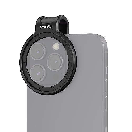 SmallRig 52mm ユニバーサル磁気フィルターアダプターリング クイックリリースマグネットアップグレード 電話レンズフィルターリング iPhone/Samsung/Huawei/Pixel 用 3845B